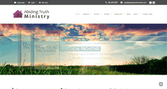 Desktop Screenshot of abidingtruthministry.com